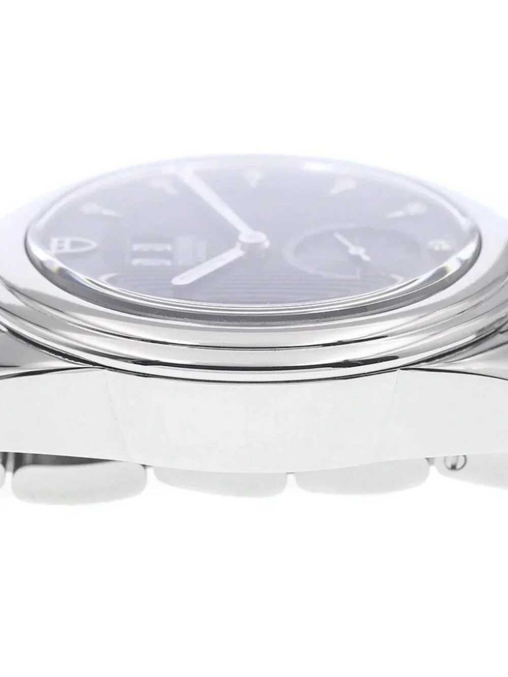 TUDOR Glamour 57100 Double date black Dial Automatic Men's Watch_956334